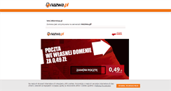 Desktop Screenshot of lato.bikershop.pl